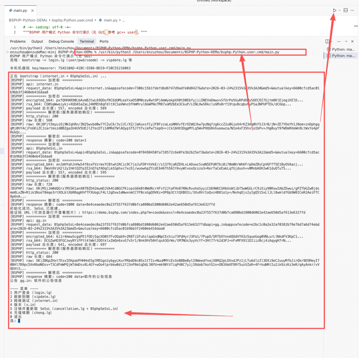 Python网络验证系统演示 配图